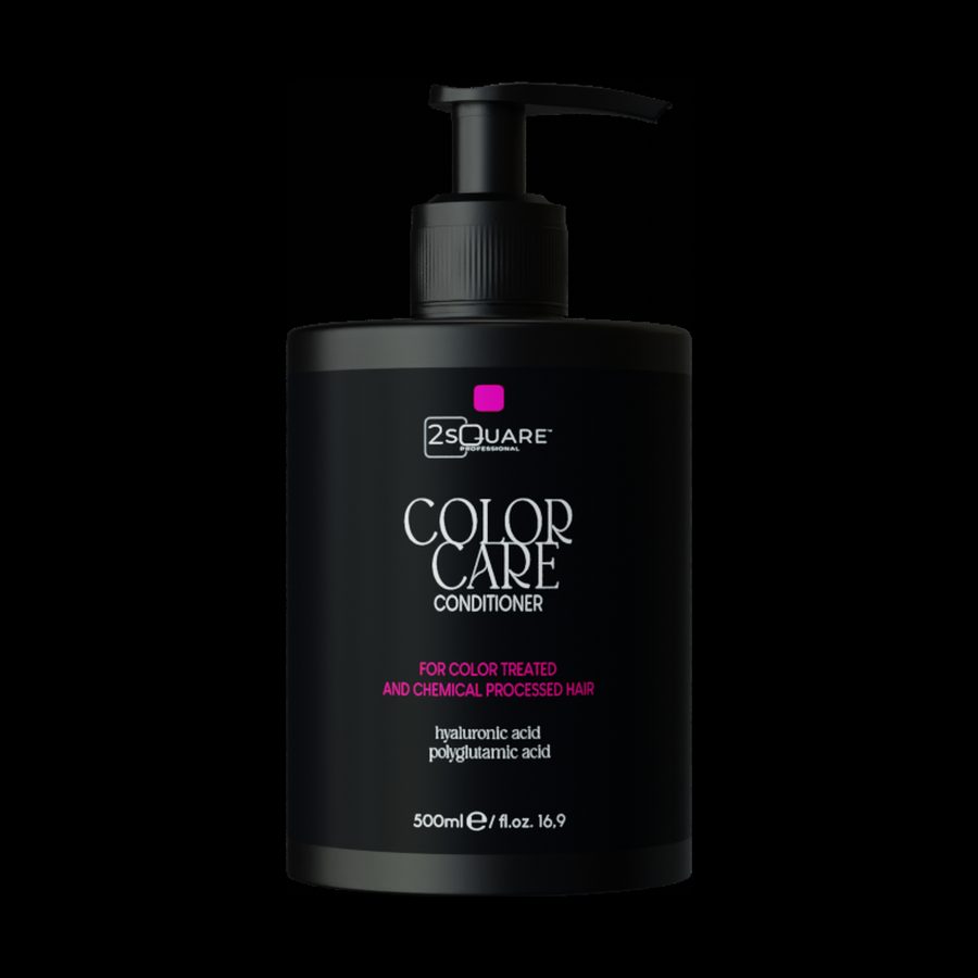 Frasco negro del COLOR CARE CONDITIONER de 2Square Professional, 500 ml